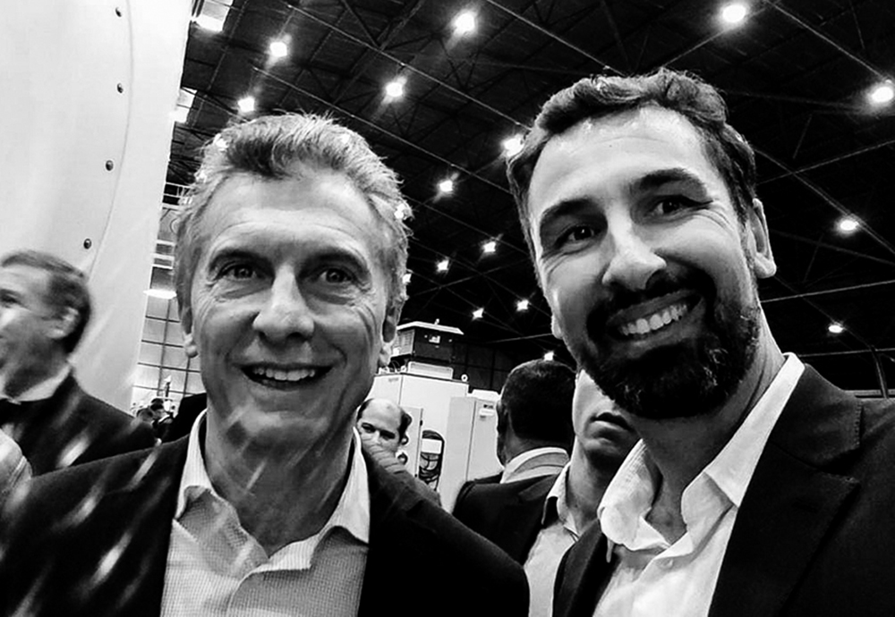 bertone y macri posta dos