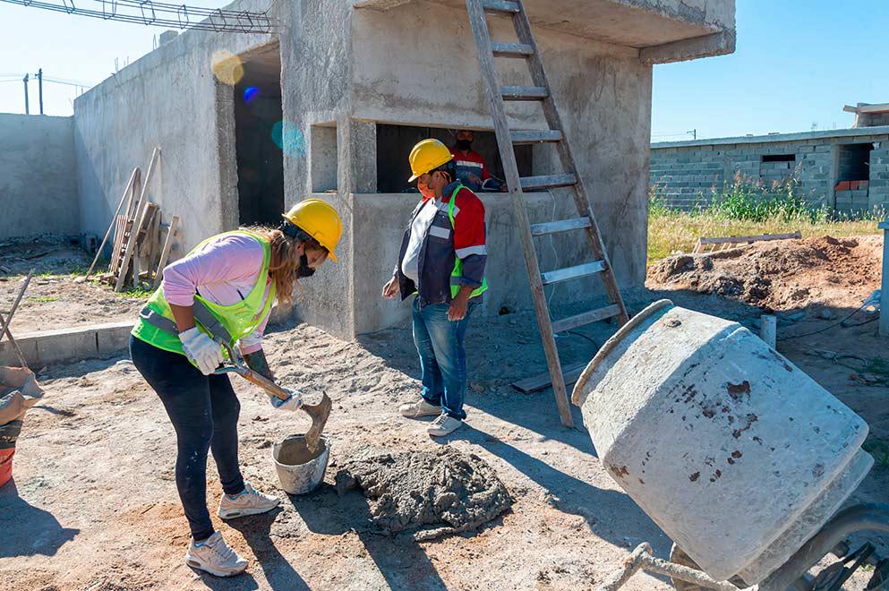 mujeres en obraa