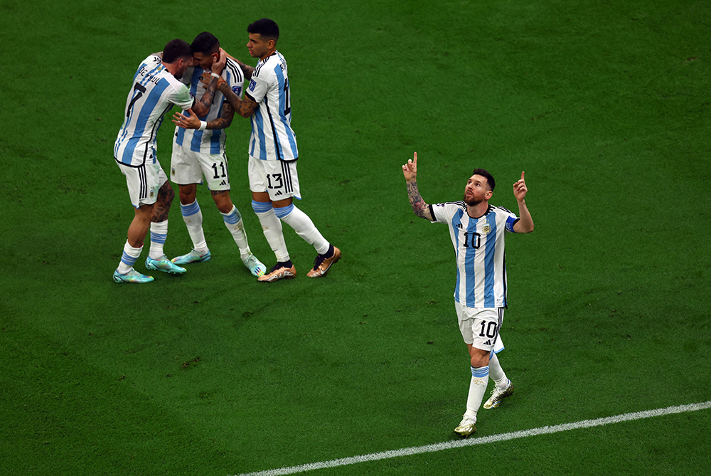 argentina francia messi