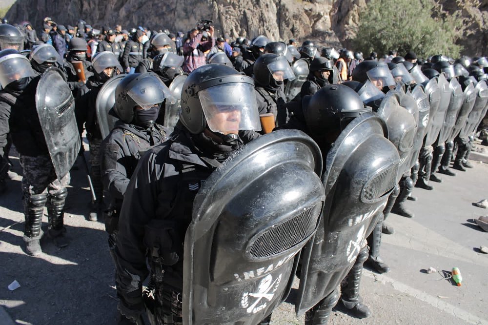 represión en jujuy