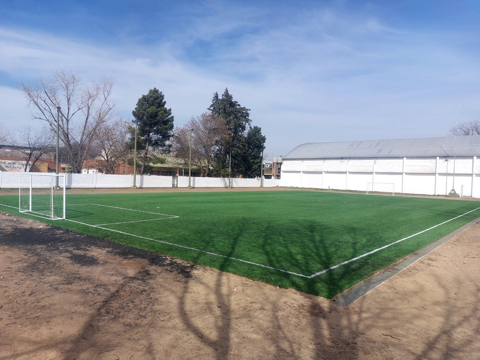 cancha de fútbol del Butaló