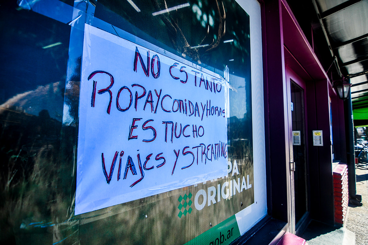 trabajadorxs de turismo protesta ladag 2