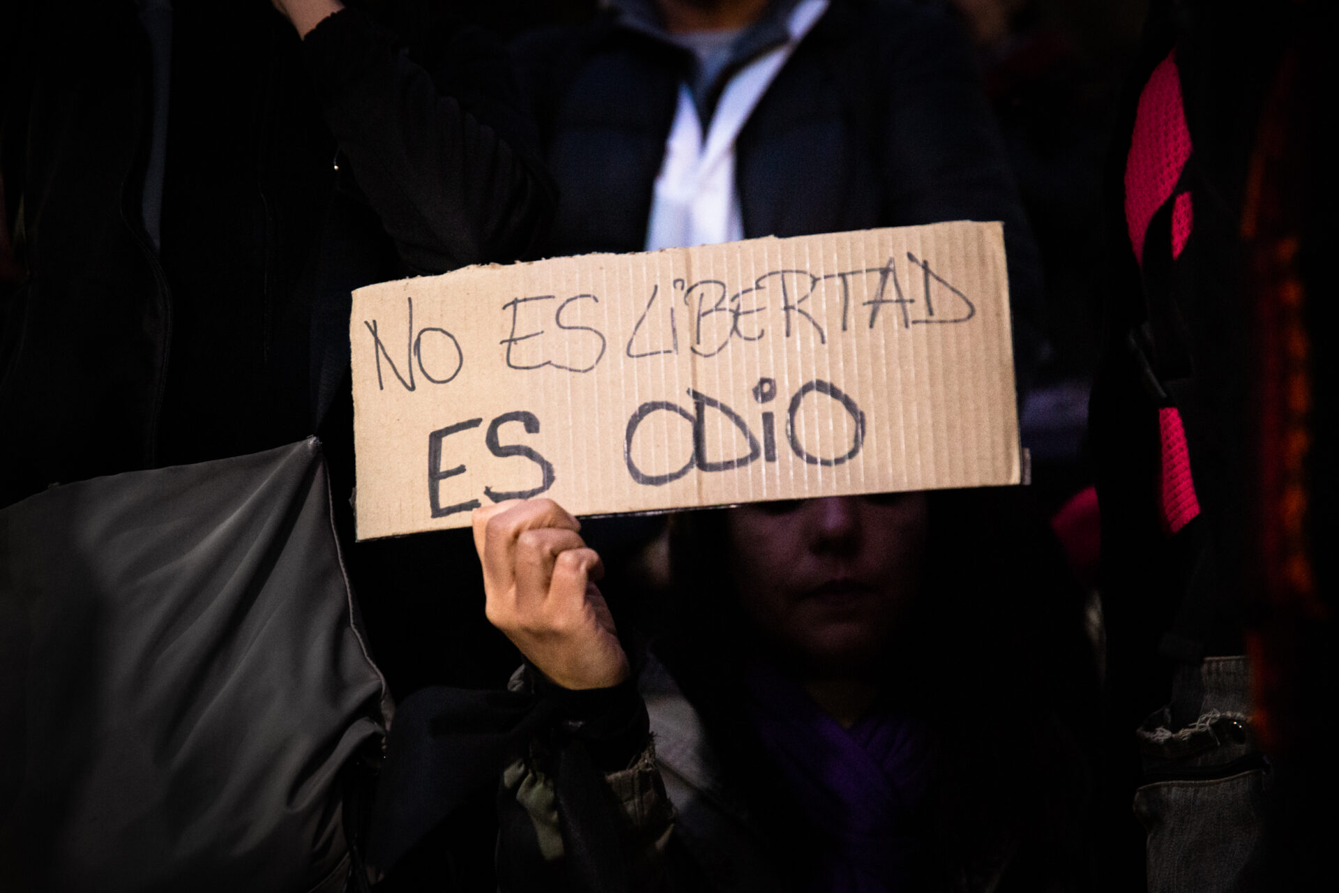 no es libertad es odio