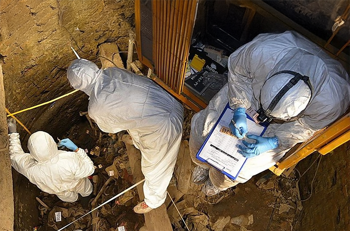 equipo de antropologia forense generica pozo de vargas
