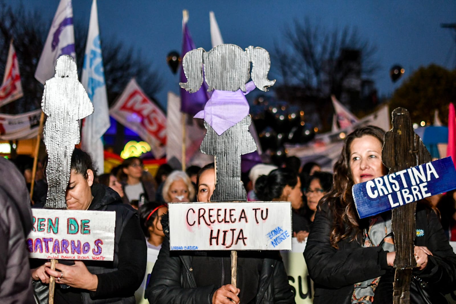 ni una menos cristina libre