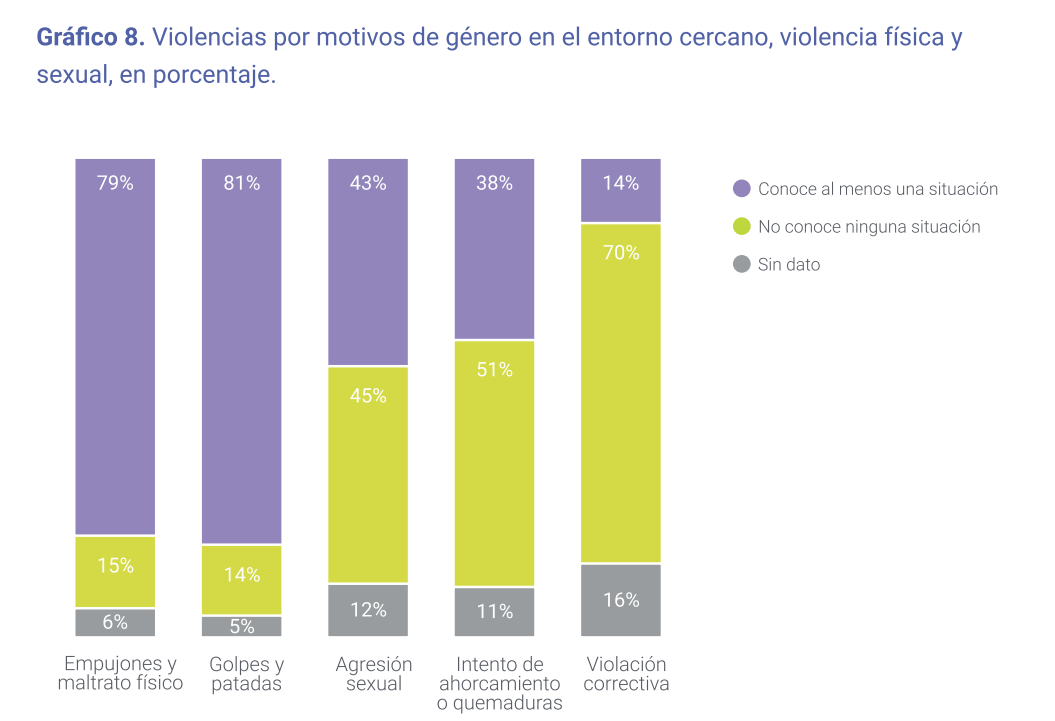 Porcentaje violenicas