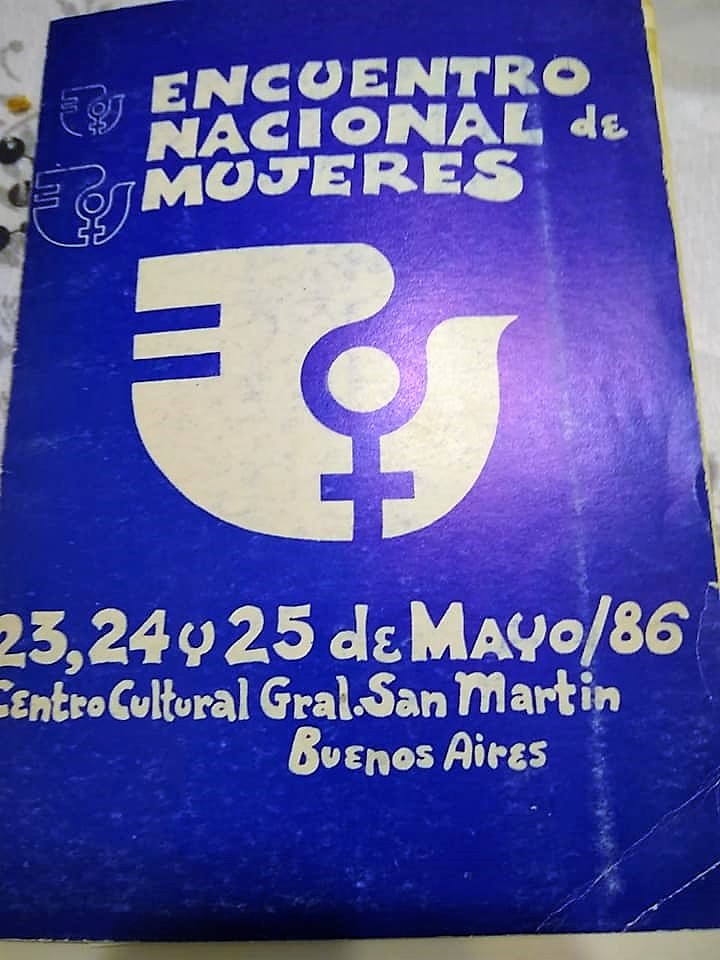 afiche primer encuentro mujeres